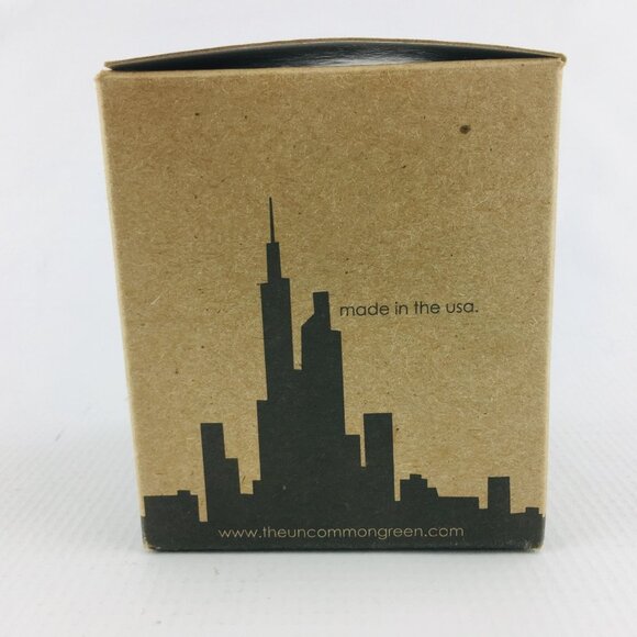 The Uncommon Green MAPS ROCKS GLASS SEATTLE Neighborhoods Etch Wiskey Glass NEW - Picture 4 of 14